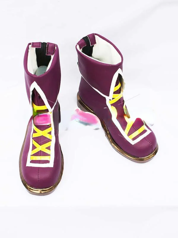 The King Of Fighters Athena Asamiya Cosplay Boots Shoes