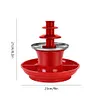 3 Layer Chocolate Melting Machine DIY Handmade 35W for Weddings Birthday Parties