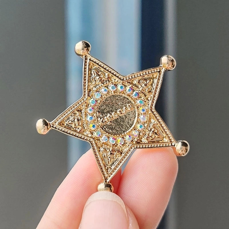 Retro Pin Animal Lion Alloy Plating Unisex Brooches