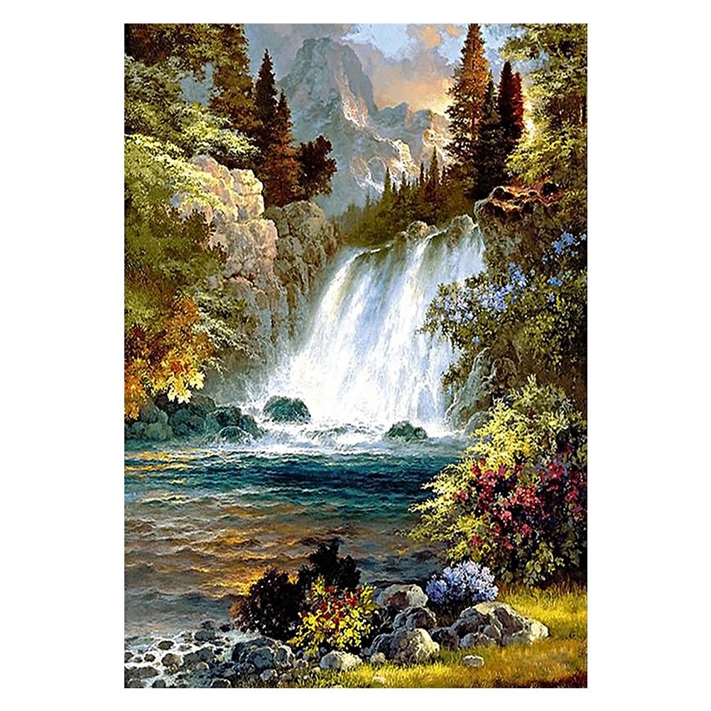 

Waterfall Set - Round Drill Diamond Painting - 30*40CM, Round diamond 30*40cm, 501 Original