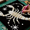 Scorpion DIY Pearl Art Diamond Painting Kit for Adult Home Decor 25x25cm With Frame