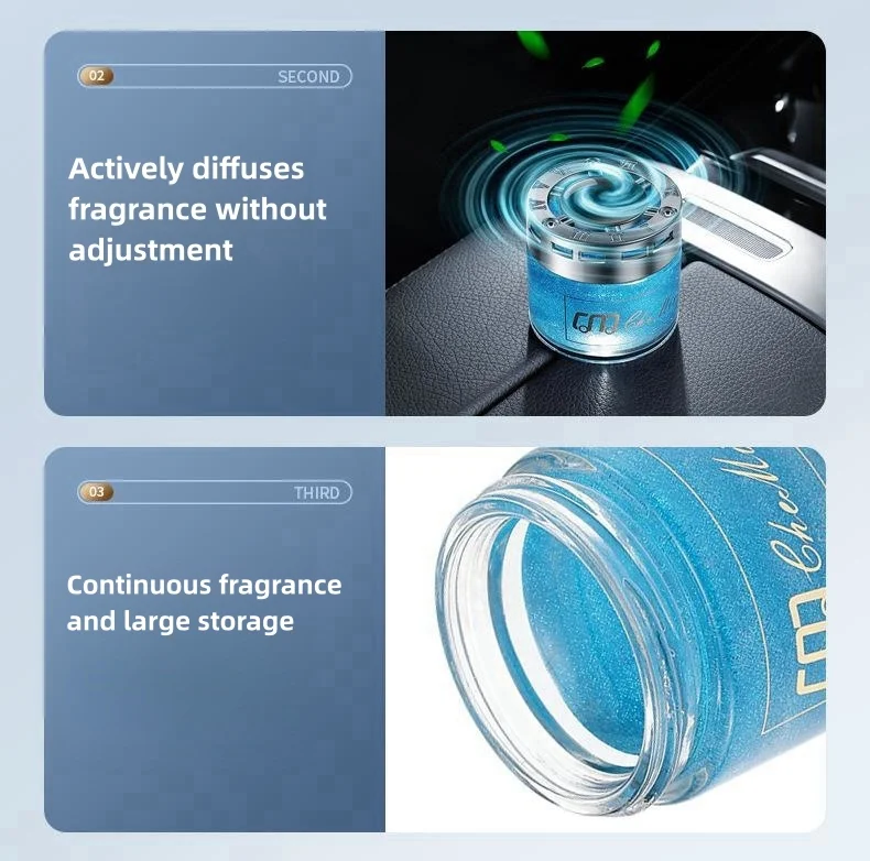 Starry sky quicksand car aromatherapy purifier ornaments