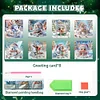 8Pcs DIY Christmas Special Shape Diamond Painting Greeting Cards