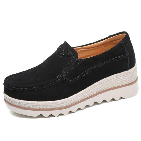 Comfy Slip-On Platform Shoes For Women  Stunahome.com