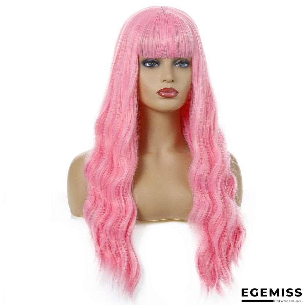 Fashion Long Curly Hair Ladies Fluffy Wavy Curly Headgear | EGEMISS