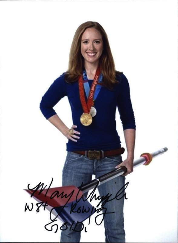 Mary Whipple authentic signed olympics 8x10 Photo Poster painting W/Cert Autographed 05