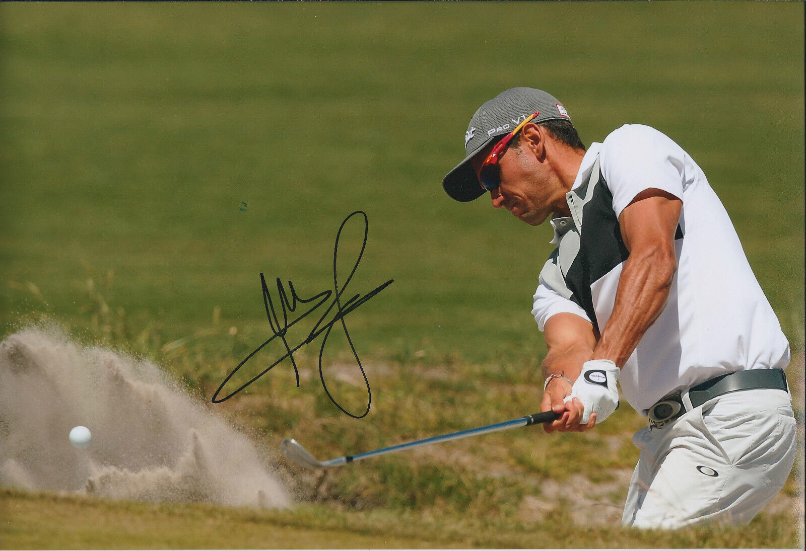 Rafael CABRERA BELLO SIGNED Golf Autograph Photo Poster painting AFTAL COA Spain Rare AUTHENTIC