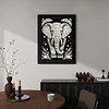 Diamond Painting-DIY Special Shaped Drill Pearl Painting Elephant(30x40cm)