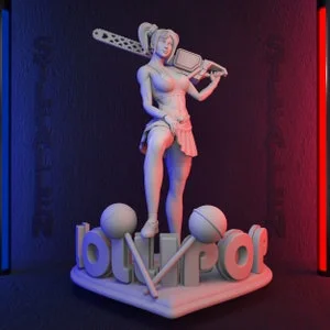 Pornhint Lollipop Chainsaw nsfw 3D Printable STL File Instant Download Fast and Easy Google Drive" STL FILE NSFW