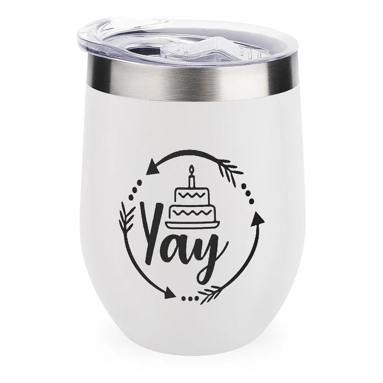 Yay 12791620 Stainless Steel Insulated Cup Traval Mugs - Heather Prints Shirts