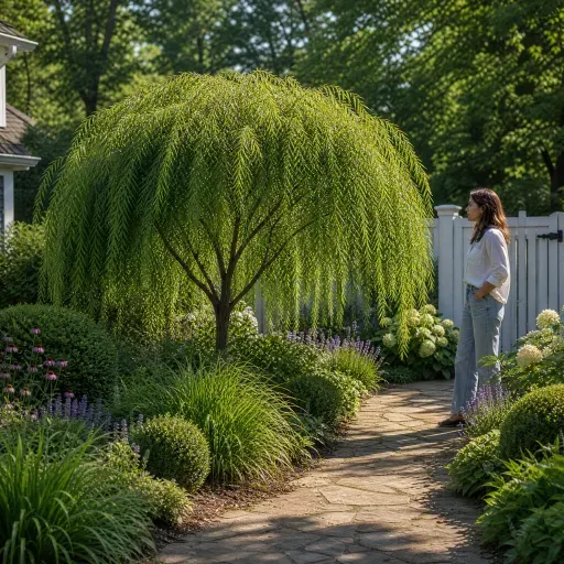 Emerald Waterfall Weeping Tree&trade;🌲&mdash;&mdash;Create a vibrant green waterfall