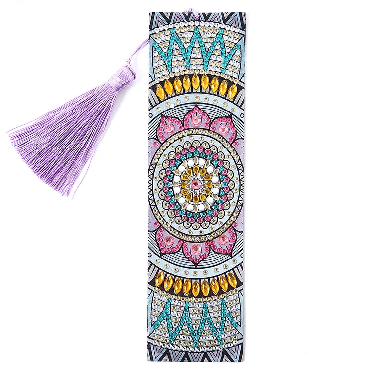 DIY Special Shaped Diamond Painting Bookmark Embroidery Tassel Bookmarks