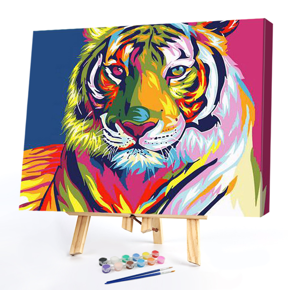 

40*50CM Paint By Numbers-Tiger, 501 Original