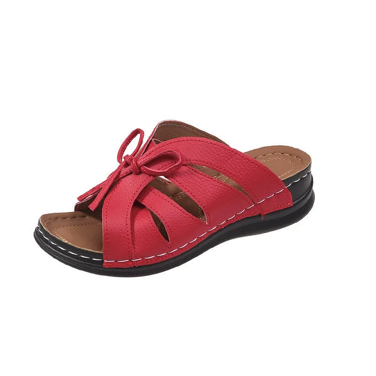 👡 Women's Comfort Bowtie Slide Sandals