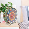 Horloge Mandala-Bricolage En Bois
