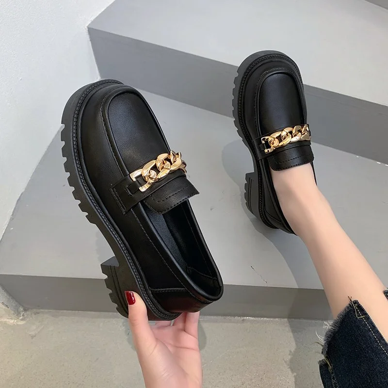 Qengg Loafers women Mary Jane Lolita Shoes Girls Japanese School Jk Uniform Accessories College Gothic Platform Quality Shoes