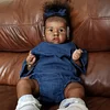 Black Look Real Saskia 20'' Peggy Truly Reborn Baby Toddler Doll Girl - RBBI-Myrebornbabydoll® Myrebornbabydoll®