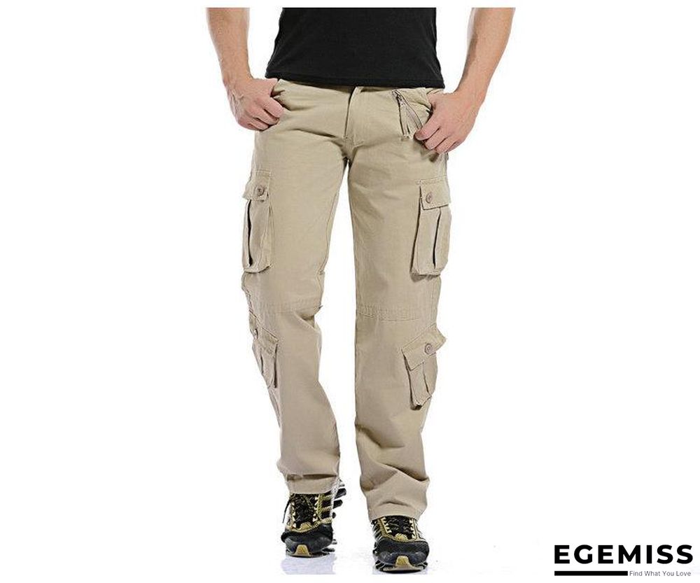 Men Cotton Cargo Pants Men Military Style Tactical Workout Straight Men Trousers Casual Camouflage Man Pants | EGEMISS
