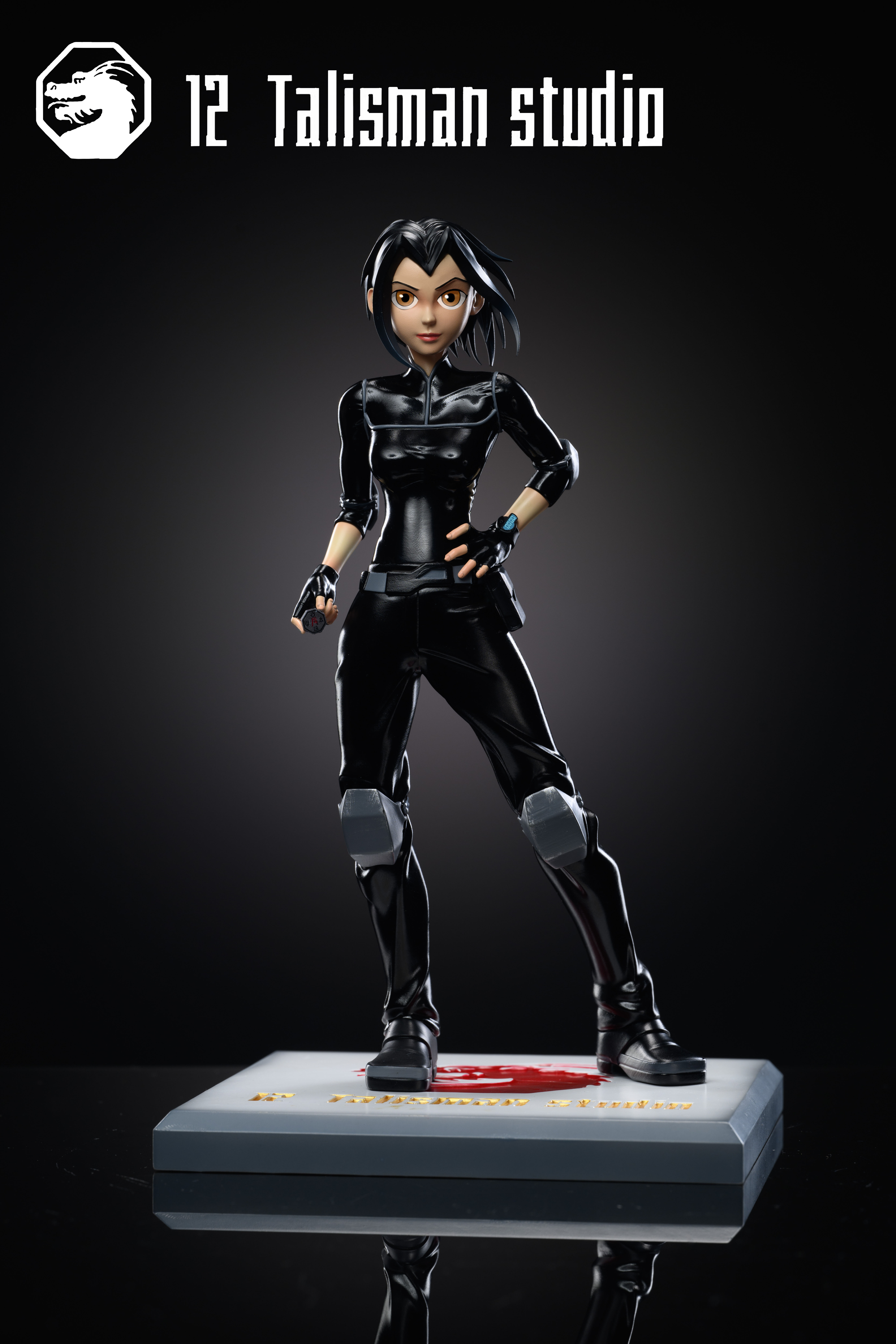 PRE-ORDER 12 Talisman Studio - Jackie Chan Adventures District 13 Sheriff Jade Chan Statue(GK)-