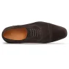 Handmade Mens Oxford Suede Leather Shoes Wedding