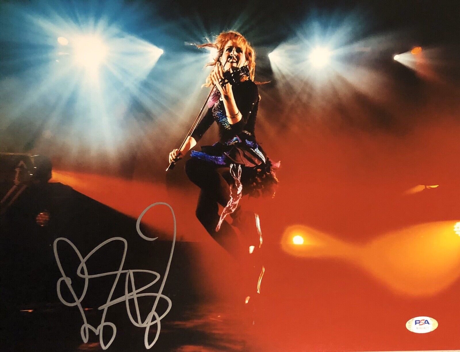Lindsey Stirling Signed Autographed 11x14 Photo Poster painting Violin Player Grammy Psa/Dna
