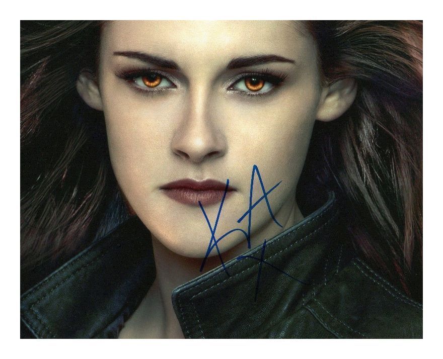 KRISTEN STEWART AUTOGRAPHED SIGNED A4 PP POSTER Photo Poster painting PRINT