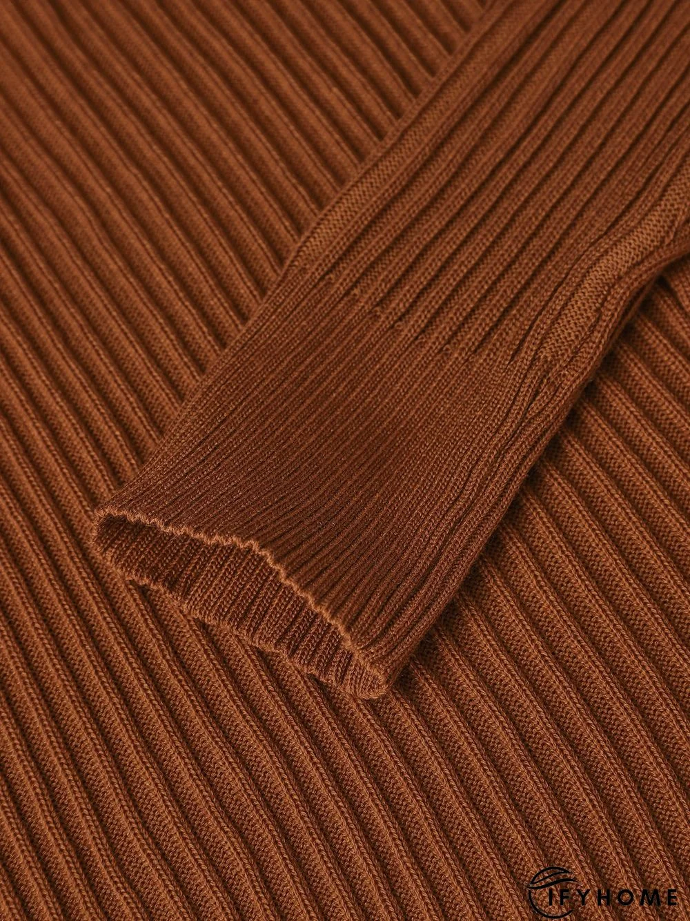 Fall Lady Elegant Lady Asymmetric Date Daily Mid-weight Sweater | IFYHOME