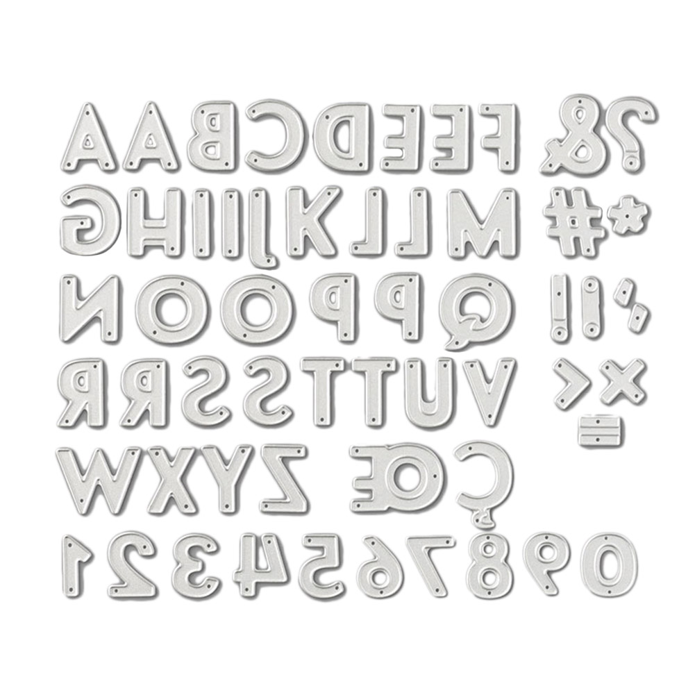 

Letter - Paper Craft Cutting Dies, 501 Original