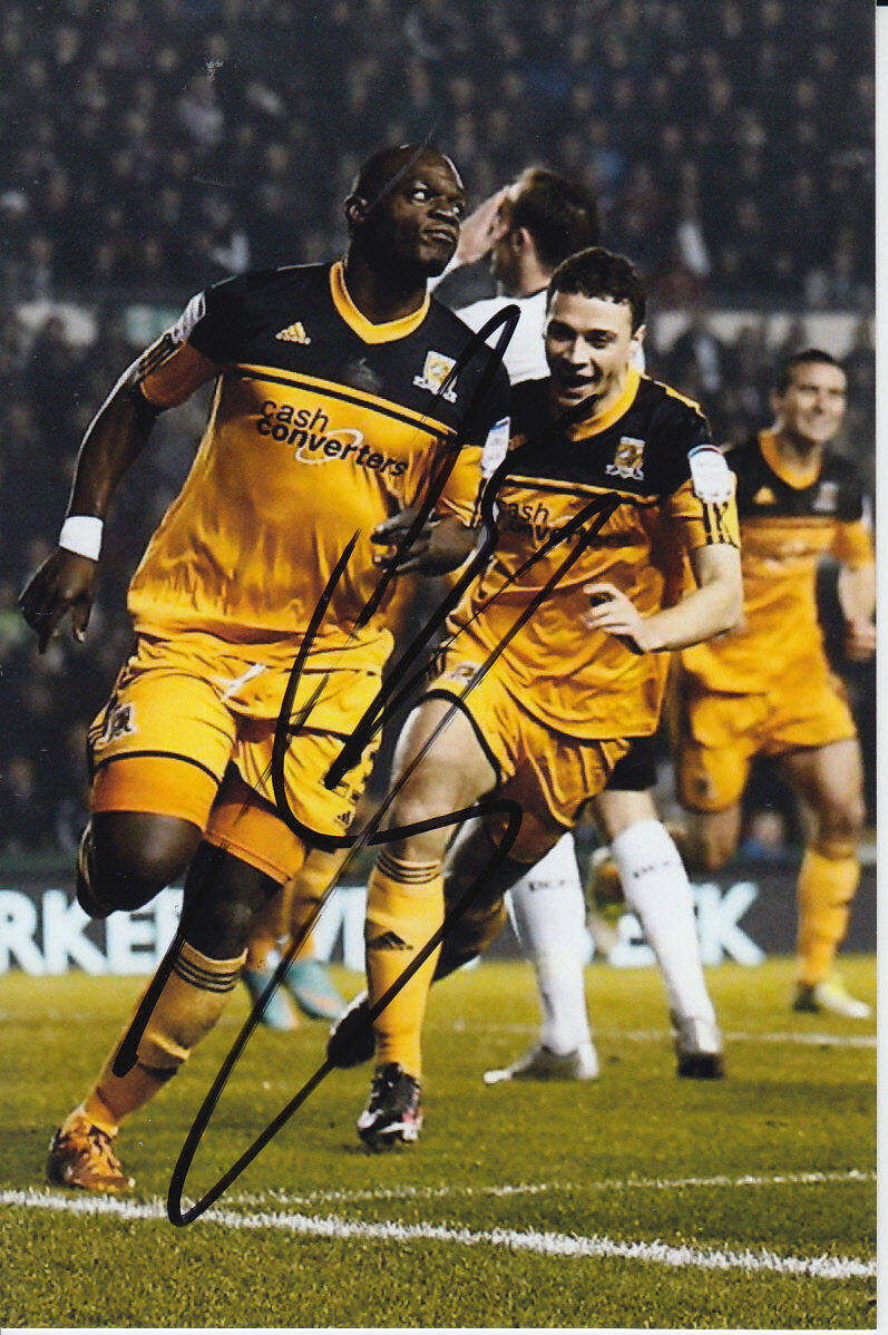 HULL CITY HAND SIGNED ABDOULAYE FAYE 6X4 Photo Poster painting 3.