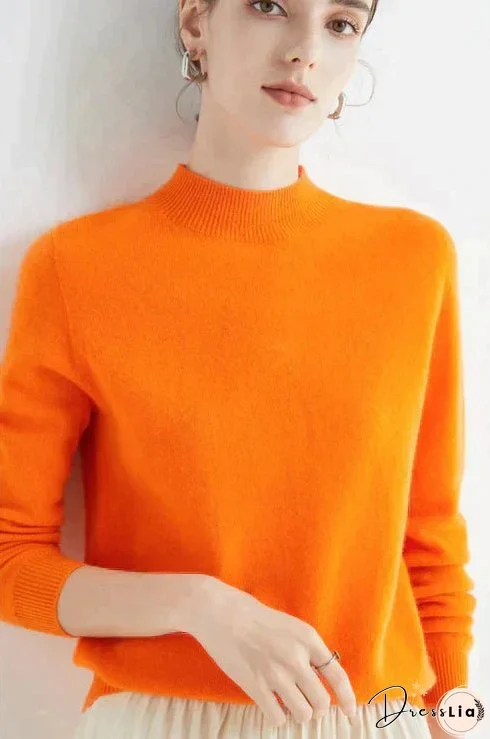 Carol Classic Long Sleeve Sweater