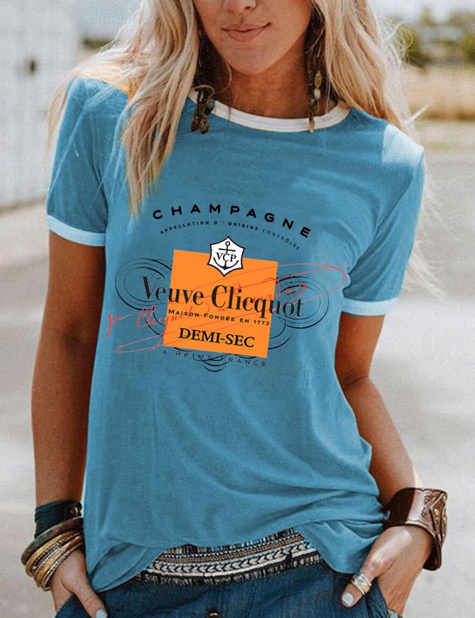 t shirt veuve clicquot