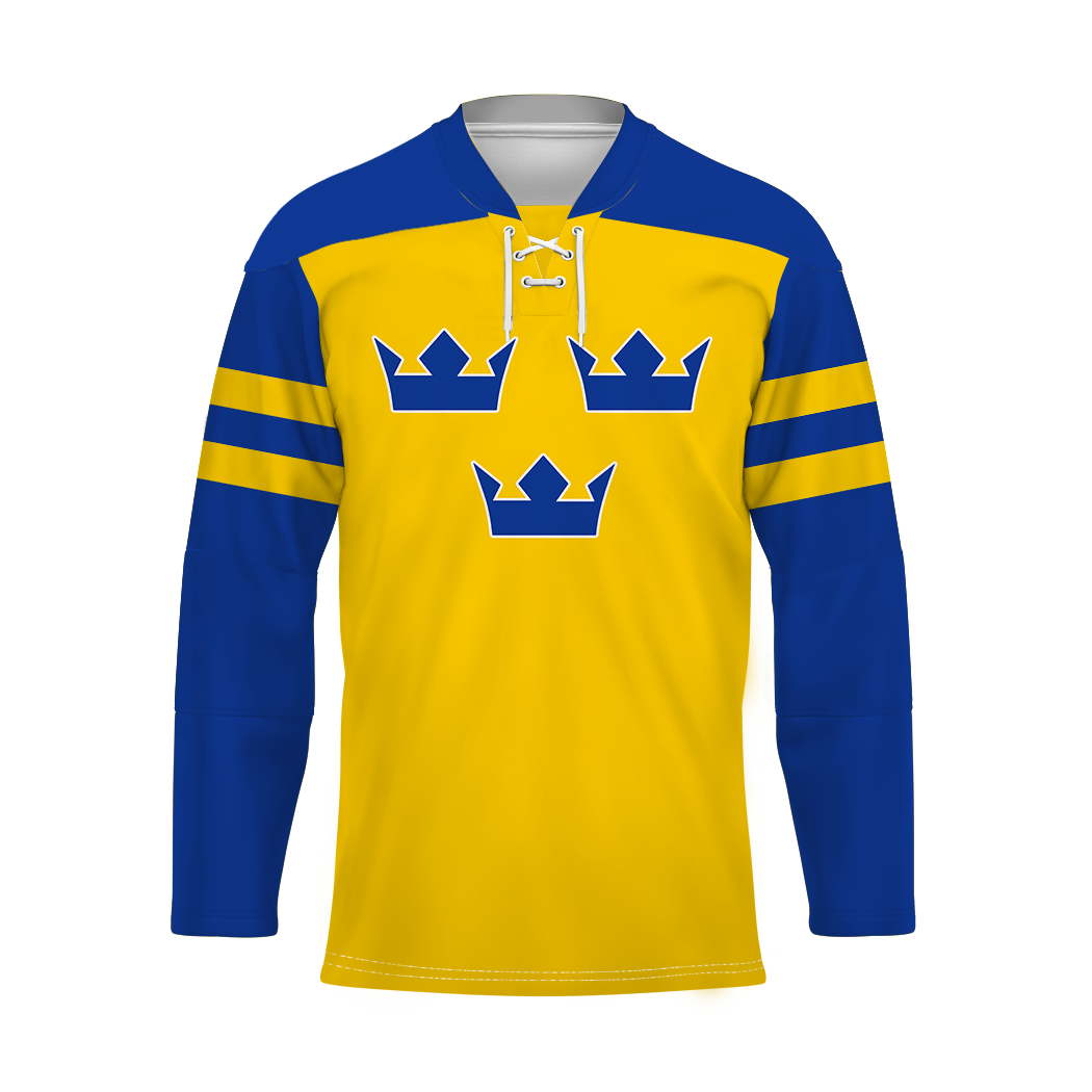 (Custom Personalised) Sweden Hockey Pride Hockey Jersey LT12 mysite