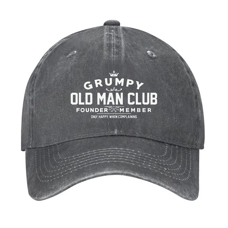 Grumpy Old Man Club Hat