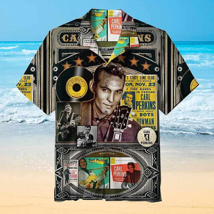 Carl Perkins|Unisex Hawaiian Shirt