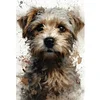 West Highland Terrier-11CT Stamped Cross Stitch 40*60cm(Big Size)