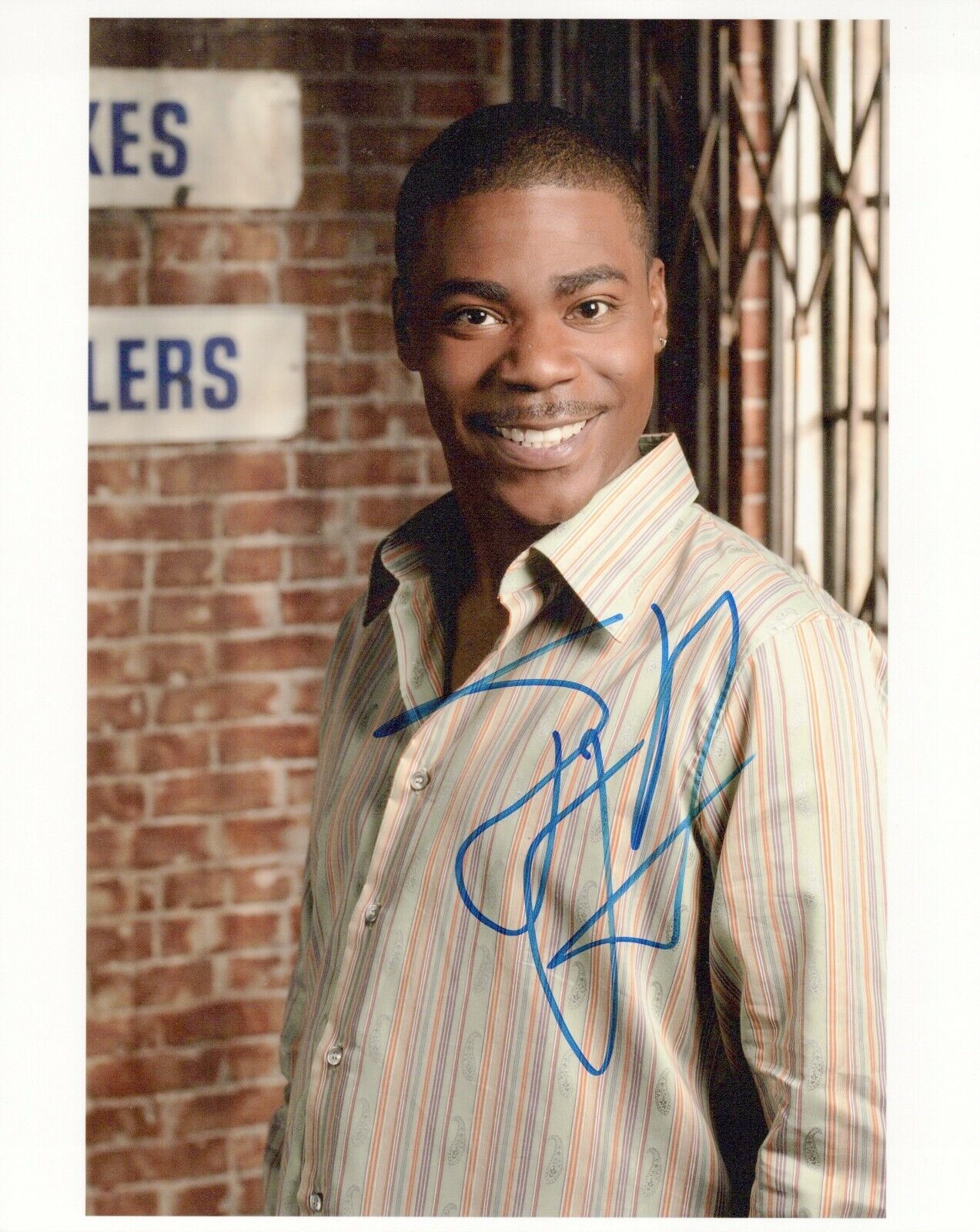 Tracy Morgan head shot autographed Photo Poster painting signed 8x10 #4