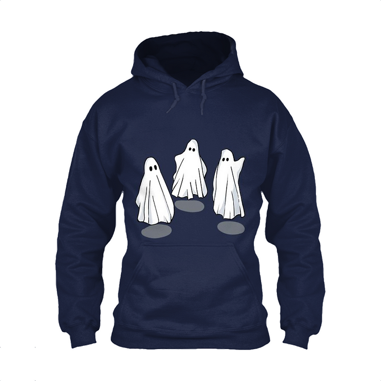 Lost Little Ghost Is Asking The Way, Halloween Classic Hoodie