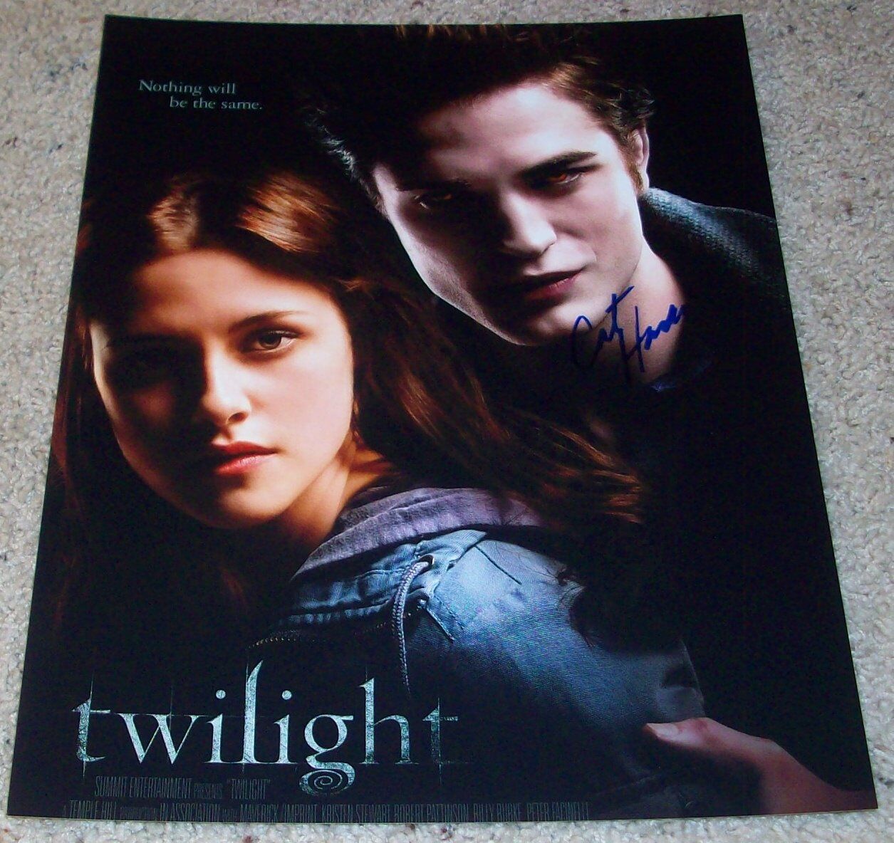 CATHERINE HARDWICK SIGNED AUTOGRAPH TWILIGHT DIRECTOR 11x14 Photo Poster painting