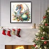Diamond Painting -DIY Round Drill Christmas Dragon(40x40 CM)