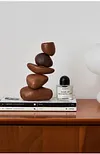 Creative Balance Ornaments To Relieve Stress Original Design Wooden Magnetic Decoration Retro Style Living Room Gift