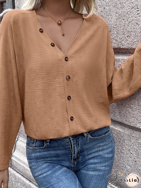 Single-breasted Cardigan Shirt
