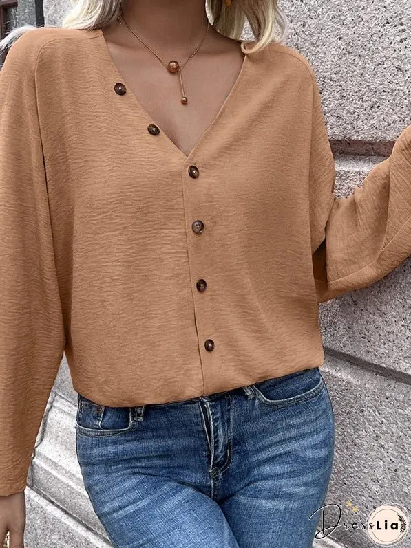 Single-breasted Cardigan Shirt