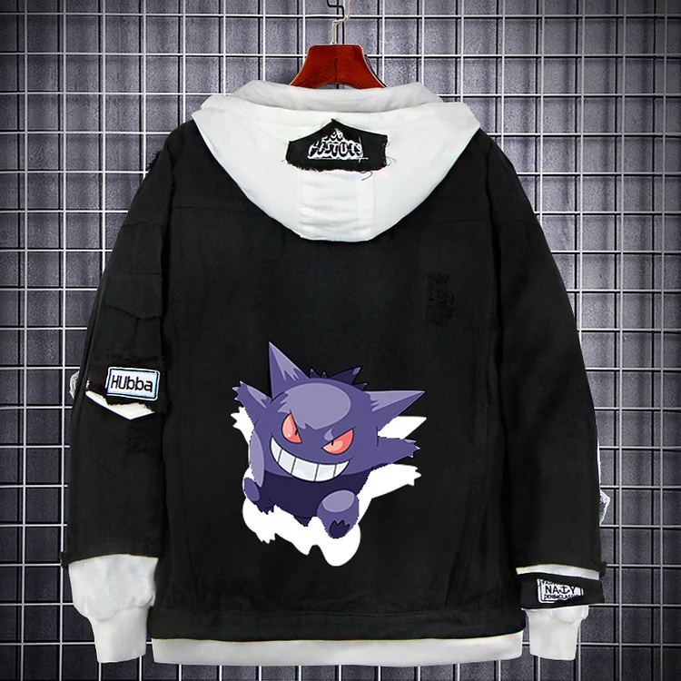 Pokemon Gengar Denim Jacket