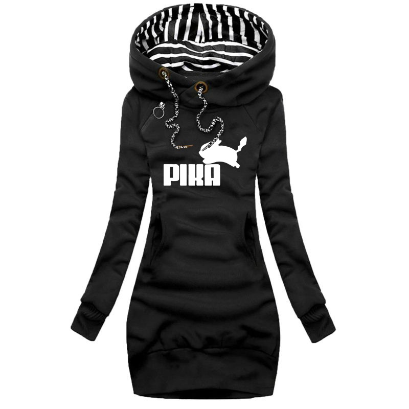 Fashion Pocket Casual Casual Sweatshirt Zip Print Hoodies