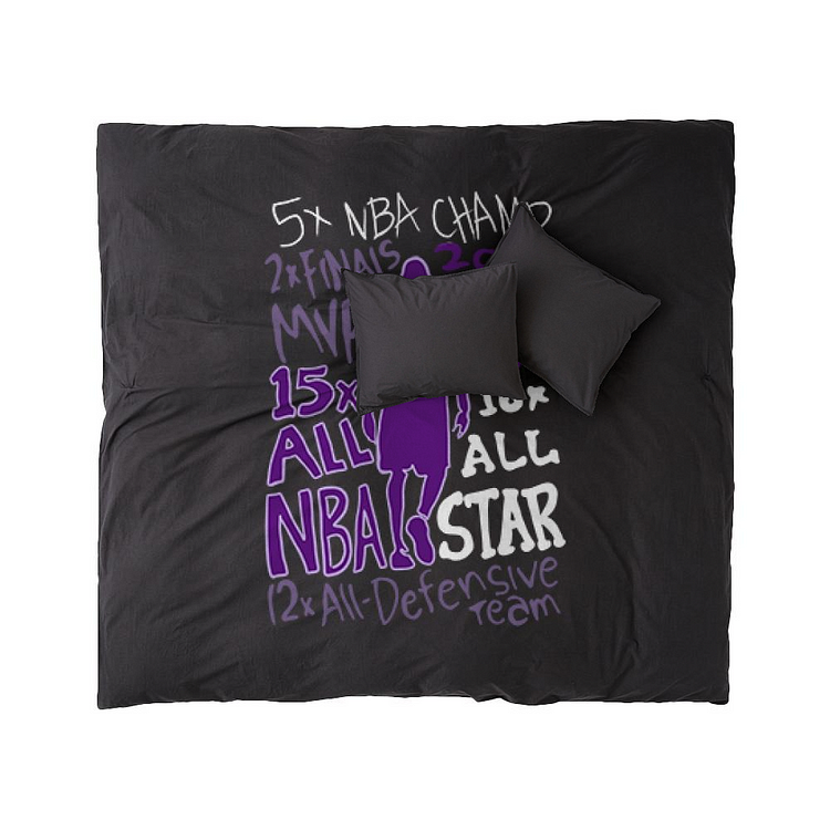 Lakers Kobe Is A Legend, Basketball Duvet Cover Set