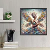 (Multi-Style)Hummingbird Butterfly Girl-Partial Special Shaped Diamond Painting 30*30CM