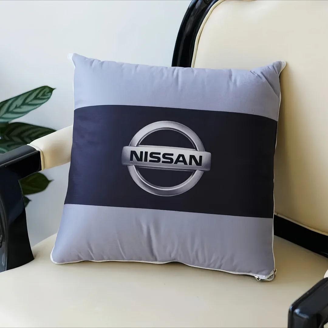 Car pillow quilt two in one