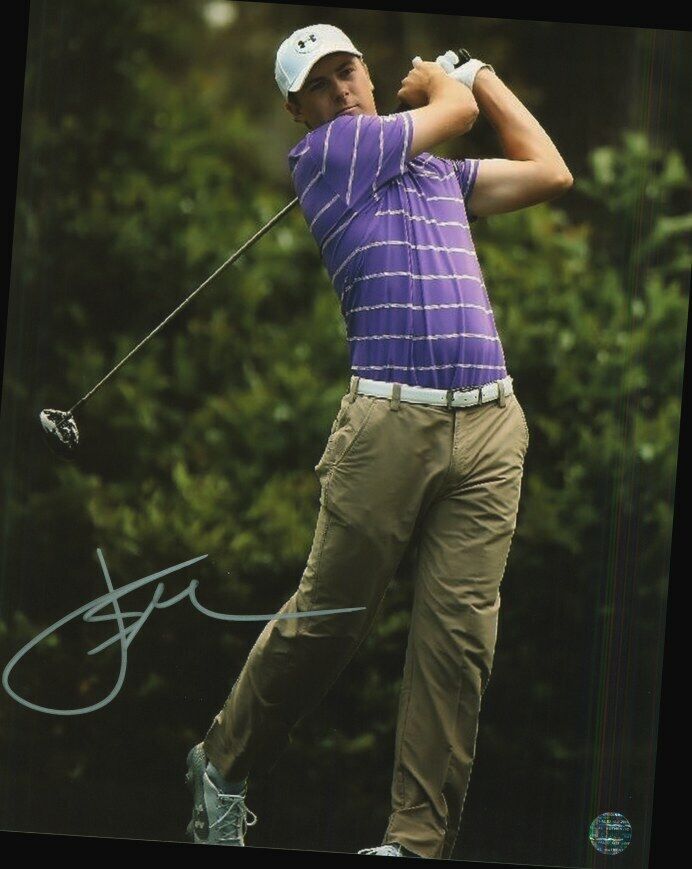 JORDAN SPIETH Autographed Original 8x10 Photo Poster painting LOA TTM