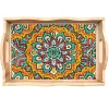 DIY Diamond Painting Decor Wooden Food Tray - Mandala
