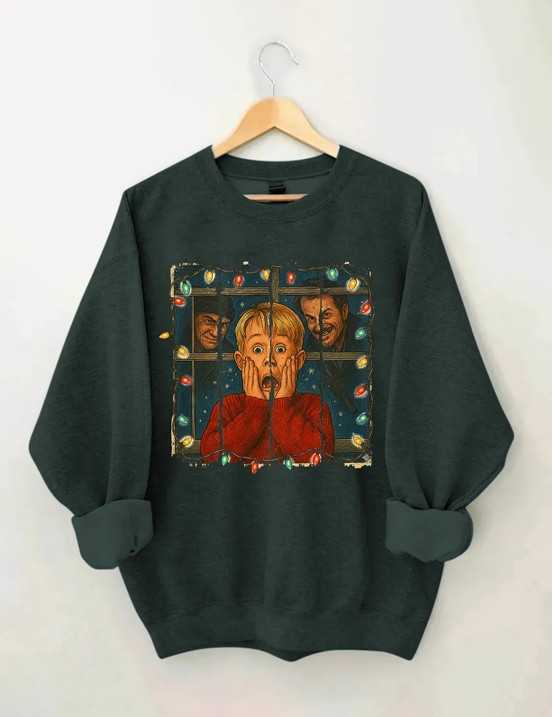 Retro Christmas Characters Sweatshirt